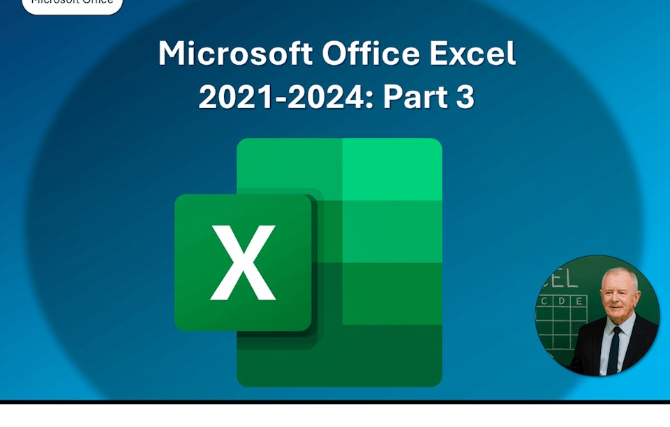 Work Smarter with Microsoft Excel Coursera